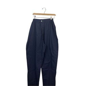 IZOD Men's Lounge Pants XL Navy Blue Elastic Waist Sleepwear